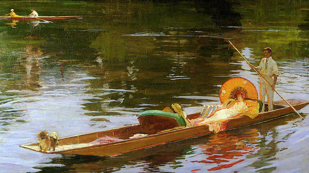 https://commons.wikimedia.org/wiki/File:Boating_on_the_Thames_by_John_Lavery.jpeg