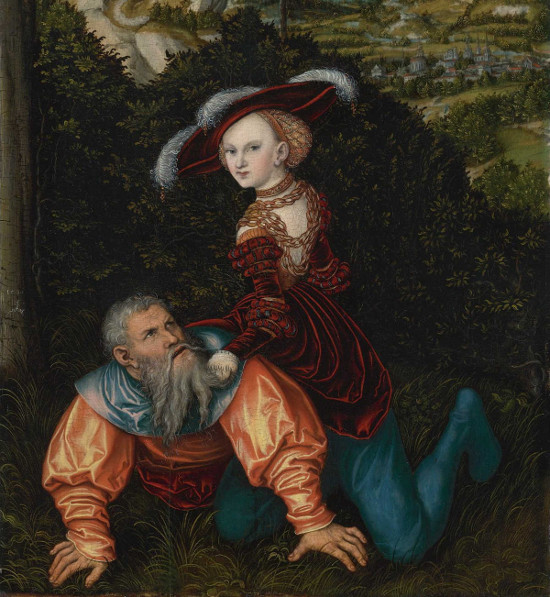 https://commons.wikimedia.org/wiki/File:Lucas_Cranach_d.%C3%84._-_Phyllis_und_Aristotle_(1530).jpg