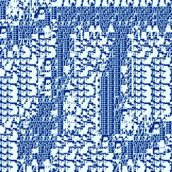 pi fractal - iteration 6