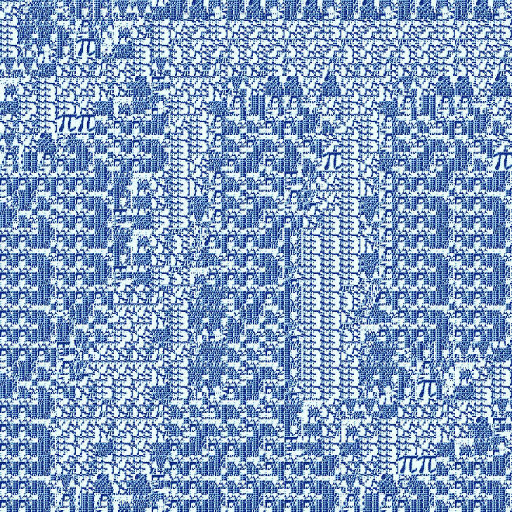 pi fractal - iteration 7