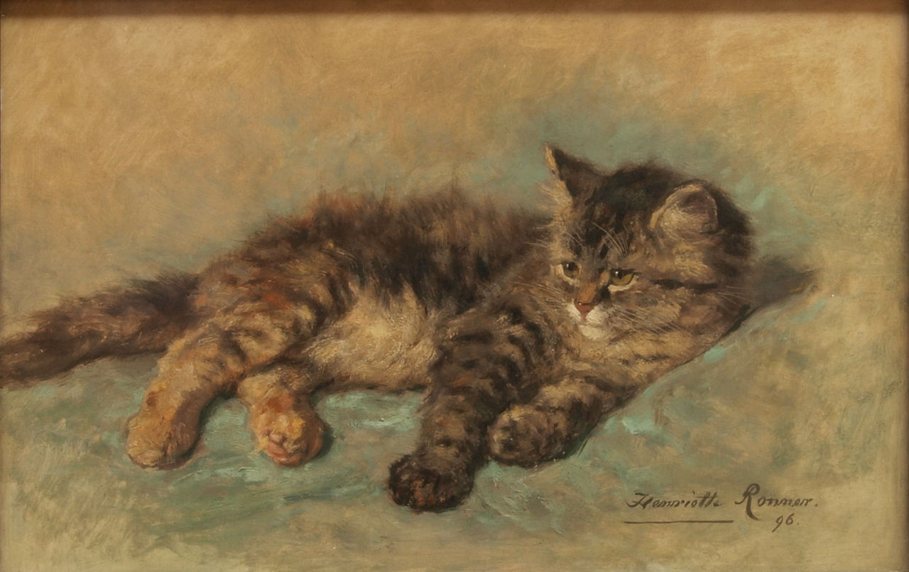 http://commons.wikimedia.org/wiki/File:Henri%C3%ABtte_Ronner-Knip_(1821-1909),_Katje,_1896,_Olieverf_op_paneel_(cropped).JPG