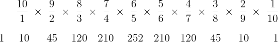 triangle calculator - row 10