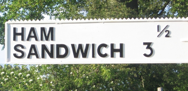 https://commons.wikimedia.org/wiki/File:Ham_Sandwich_finger_post_-_geograph.org.uk_-_302959.jpg