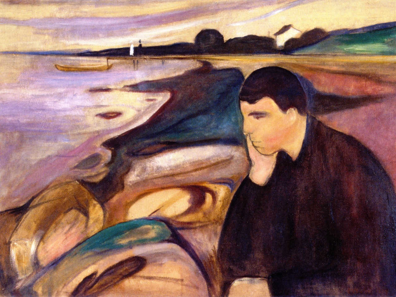 https://commons.wikimedia.org/wiki/File:Edvard_Munch_-_Melancholy_(1894).jpg