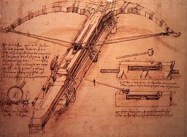 https://commons.wikimedia.org/wiki/File:Vinci,_Leonardo_da_-_Crossbow_sketch_-_1500.jpg