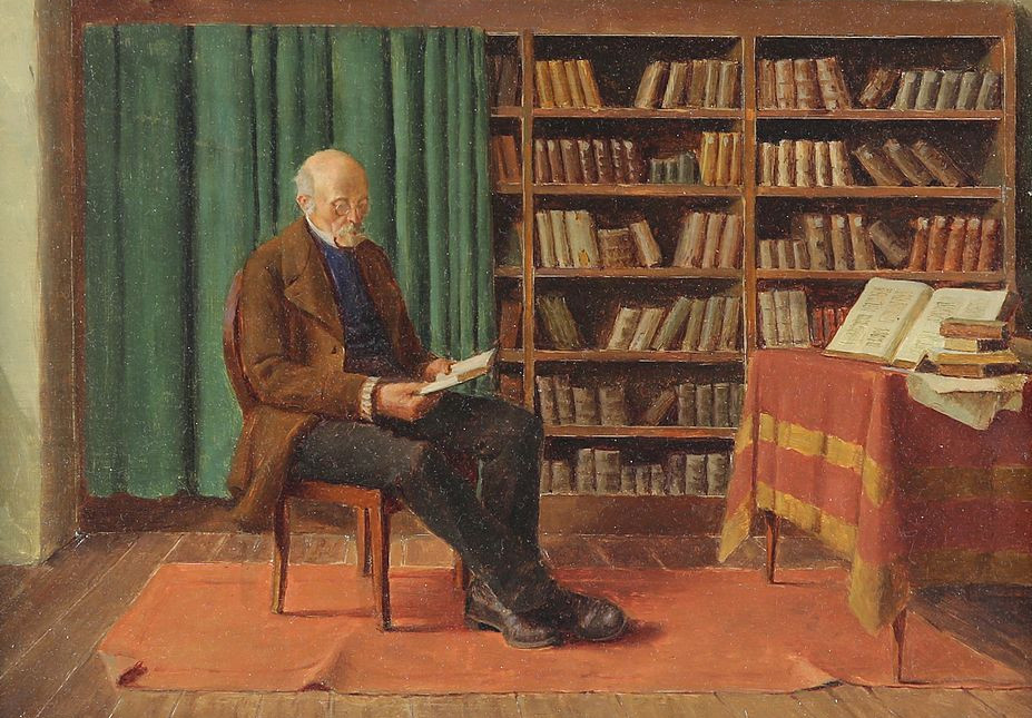 https://commons.wikimedia.org/wiki/File:Ludwig_Valenta_-_In_the_library.jpg