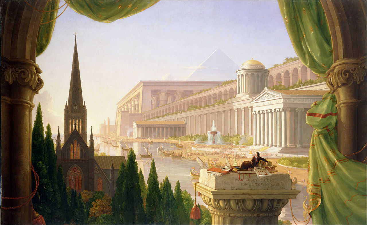 https://commons.wikimedia.org/wiki/File:Thomas_Cole_-_Architect%E2%80%99s_Dream_-_Google_Art_Project.jpg