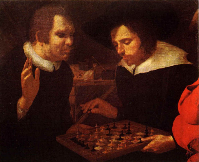 https://commons.wikimedia.org/wiki/File:Chess_players_by_Karel_van_Mander.jpg