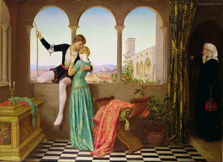 https://commons.wikimedia.org/wiki/File:E._Fortescue-Brickdale_--_Romeo_and_Juliet_Farewell.jpg