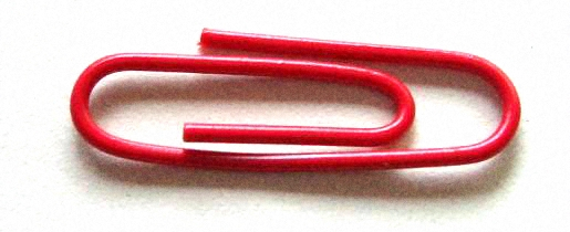 https://commons.wikimedia.org/wiki/File:One_red_paperclip.jpg