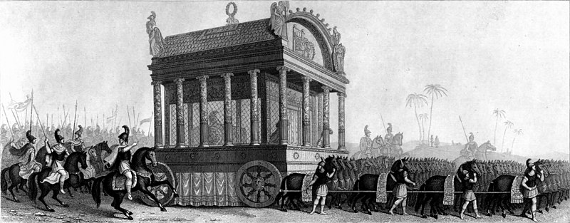 https://commons.wikimedia.org/wiki/File:Mid-nineteenth_century_reconstruction_of_Alexander%27s_catafalque_based_on_the_description_by_Diodorus.jpg