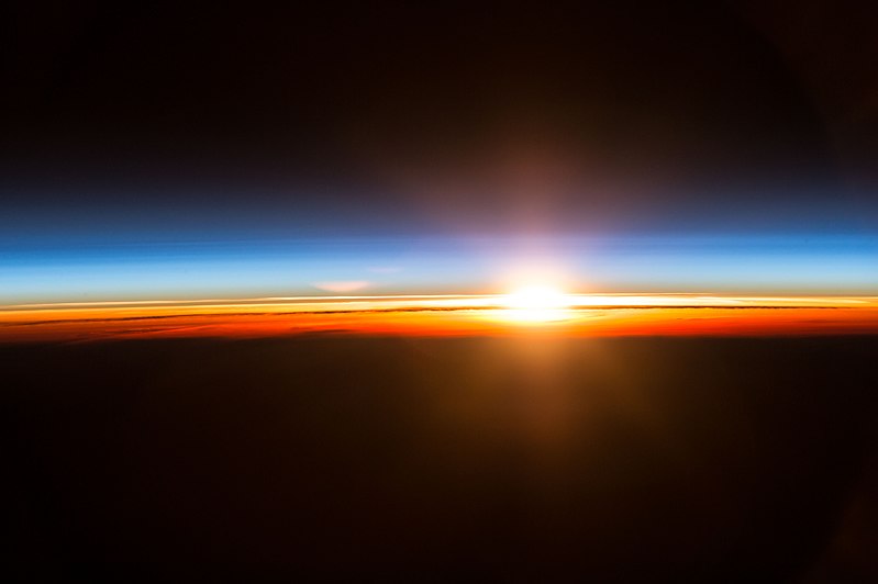 https://commons.wikimedia.org/wiki/File:ISS-49_Sunrise_over_the_Bering_Sea.jpg