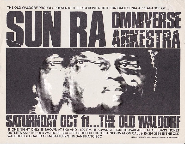 https://commons.wikimedia.org/wiki/File:Sun_Ra_Omniverse_Arkestra_(1980-10-11_concert_poster_-_Old_Waldorf,_San_Francisco).jpg