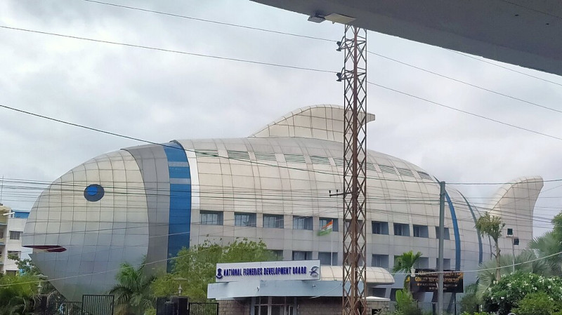 https://commons.wikimedia.org/wiki/File:National_Fisheries_Development_Board_,_Hyderabad_(cropped).jpg