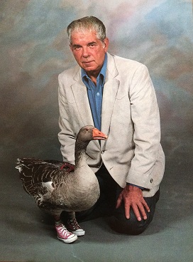 https://en.wikipedia.org/wiki/File:Andy_the_goose_and_Gene_Fleming.jpg