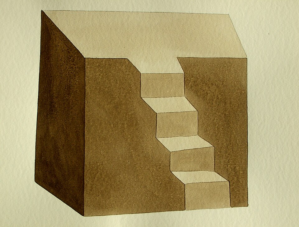 https://commons.wikimedia.org/wiki/File:Faux_Escalier.JPG