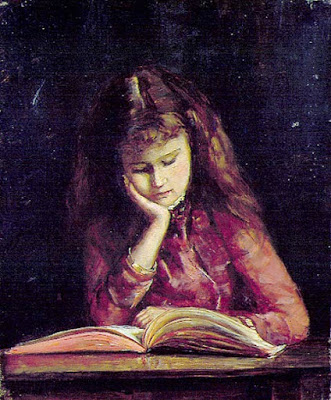 https://commons.wikimedia.org/wiki/File:Vale,_May_(1862-1945)_Girl_reading.jpg