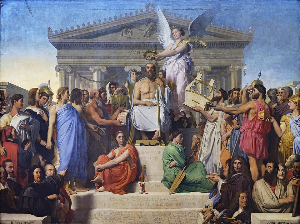 https://commons.wikimedia.org/wiki/File:Hom%C3%A8re_d%C3%A9ifi%C3%A9,_dit_aussi_L%27apoth%C3%A9ose_d%27Hom%C3%A8re_-_Jean-Auguste_Dominique_Ingres_-_Mus%C3%A9e_du_Louvre_Peintures_INV_5417_;_C_196.jpg
